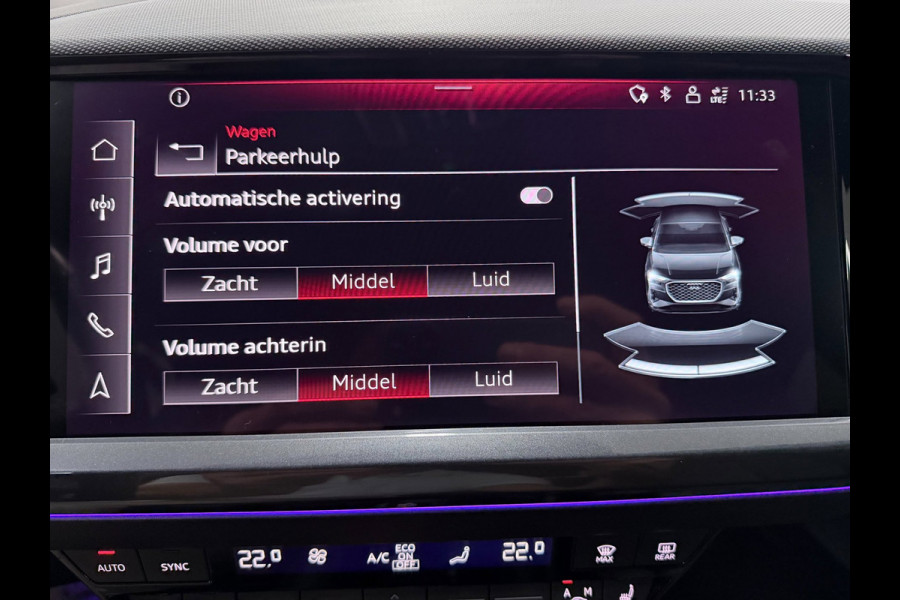 Audi Q4 Sportback e-tron 50 quattro 21" 3X S-LINE LEDER+ M-STOELEN/PANO/H-UP/SONOS/DAB/CARPLAY/ADAPT-CRUISE///