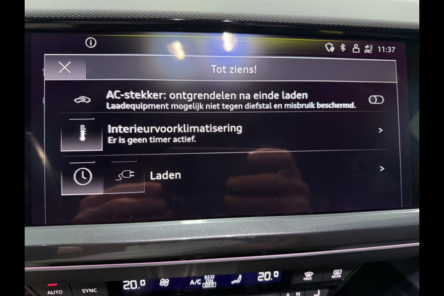 Audi Q4 Sportback e-tron 50 quattro 21" 3X S-LINE LEDER+ M-STOELEN/PANO/H-UP/SONOS/DAB/CARPLAY/ADAPT-CRUISE///