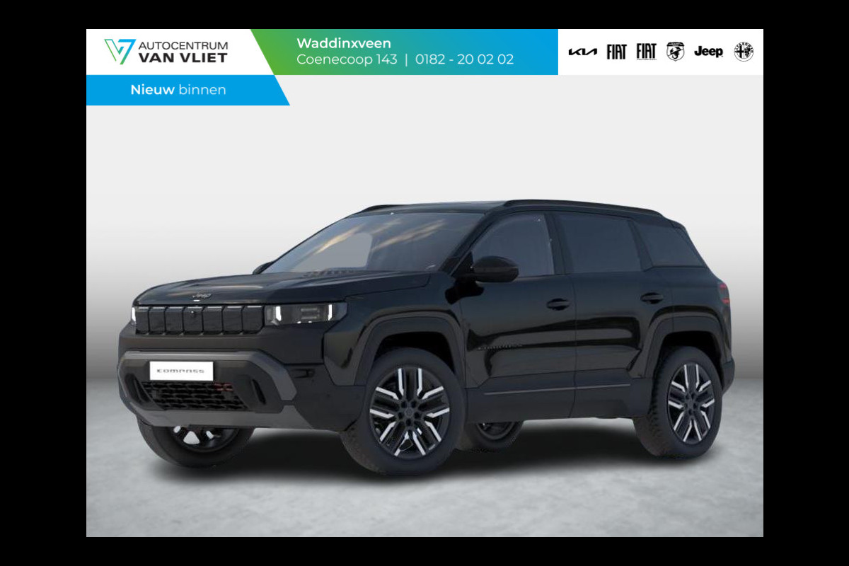 Jeep Compass Overland 4xe 375pk 96 kWh | 602km WLTP | Convenience Pack | Driver Assist. Pack | Schuif/Kanteldak | Premium Pack | Warmtepomp