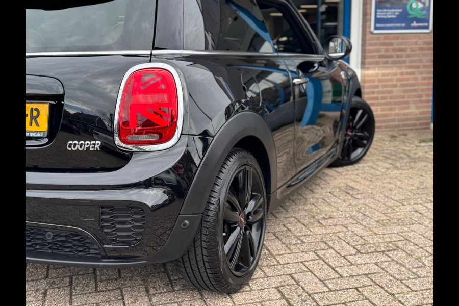 MINI 3-deurs 1.5 Cooper JCW 2019 ZWART NAVI LEDER LM NAP!