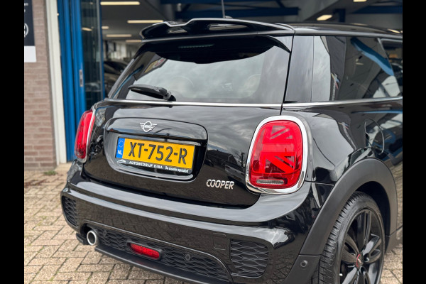 MINI 3-deurs 1.5 Cooper JCW 2019 ZWART NAVI LEDER LM NAP!