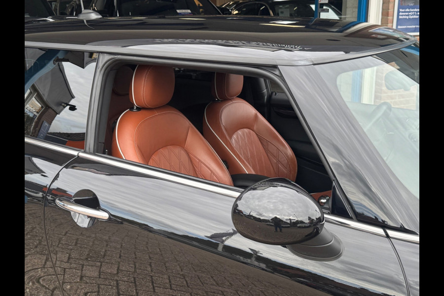 MINI 3-deurs 1.5 Cooper JCW 2019 ZWART NAVI LEDER LM NAP!