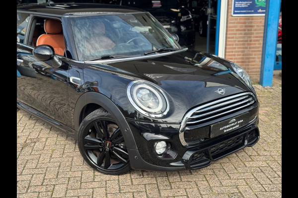 MINI 3-deurs 1.5 Cooper JCW 2019 ZWART NAVI LEDER LM NAP!