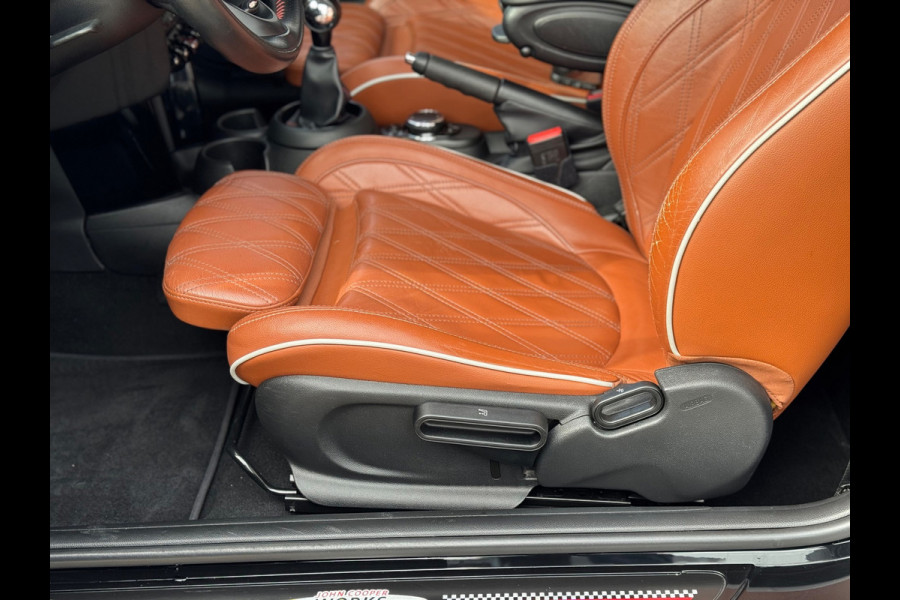MINI 3-deurs 1.5 Cooper JCW 2019 ZWART NAVI LEDER LM NAP!