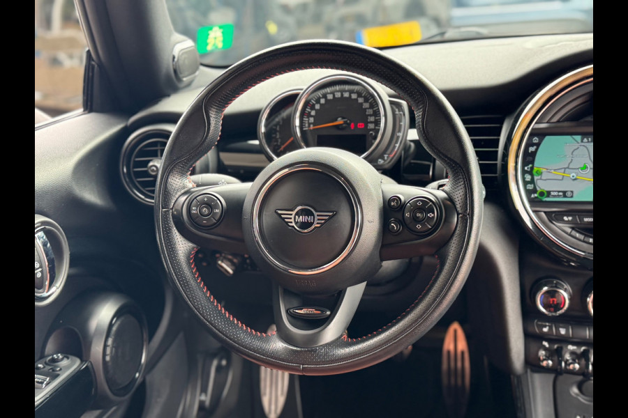 MINI 3-deurs 1.5 Cooper JCW 2019 ZWART NAVI LEDER LM NAP!