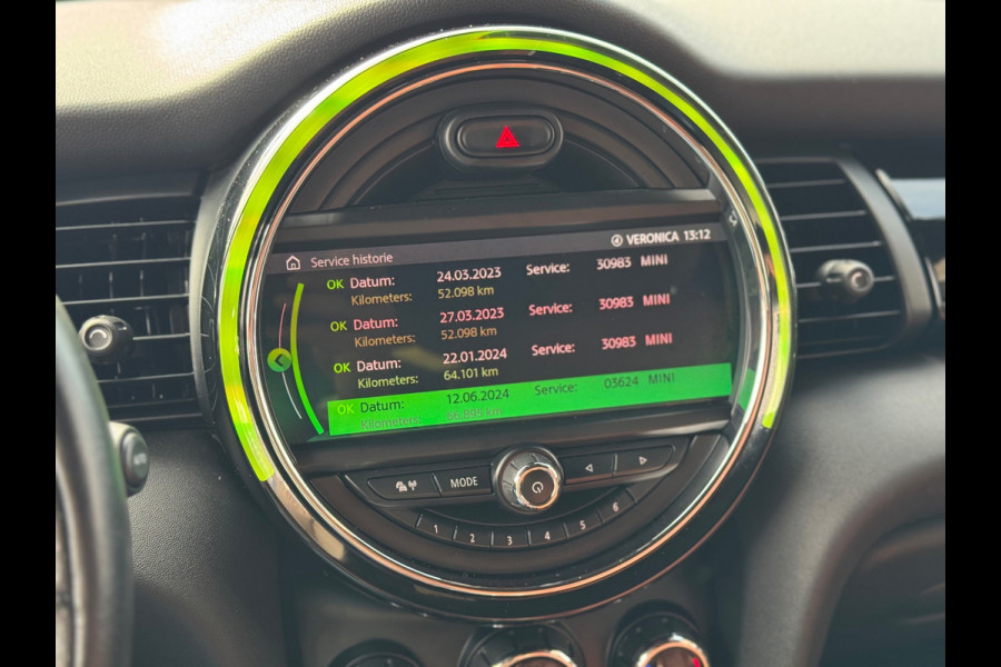 MINI 3-deurs 1.5 Cooper JCW 2019 ZWART NAVI LEDER LM NAP!