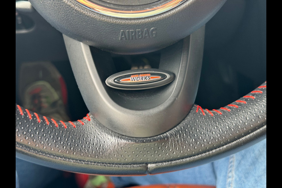 MINI 3-deurs 1.5 Cooper JCW 2019 ZWART NAVI LEDER LM NAP!