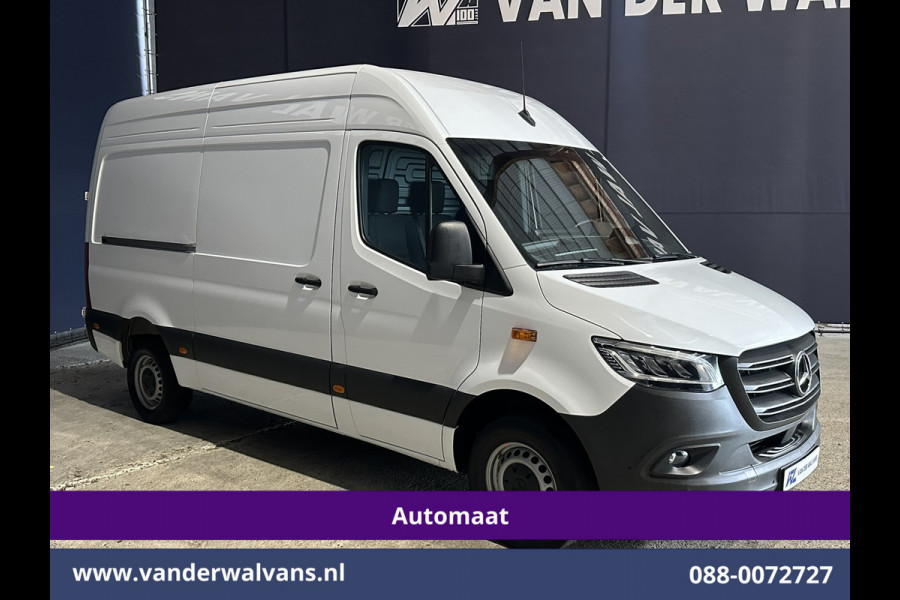Mercedes-Benz Sprinter 317 CDI 170pk 9G-Tronic Automaat L2H2 Euro6 Airco | Camera | Navigatie | LED | Cruisecontrol | Stoelverwarming Chauffeursstoel, Parkeersensoren, Bijrijdersbank