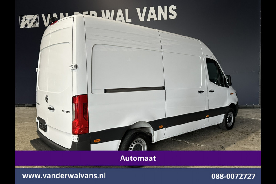 Mercedes-Benz Sprinter 317 CDI 170pk 9G-Tronic Automaat L2H2 Euro6 Airco | Camera | Navigatie | LED | Cruisecontrol | Stoelverwarming Chauffeursstoel, Parkeersensoren, Bijrijdersbank
