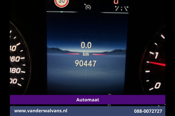 Mercedes-Benz Sprinter 317 CDI 170pk 9G-Tronic Automaat L2H2 Euro6 Airco | Camera | Navigatie | LED | Cruisecontrol | Stoelverwarming Chauffeursstoel, Parkeersensoren, Bijrijdersbank