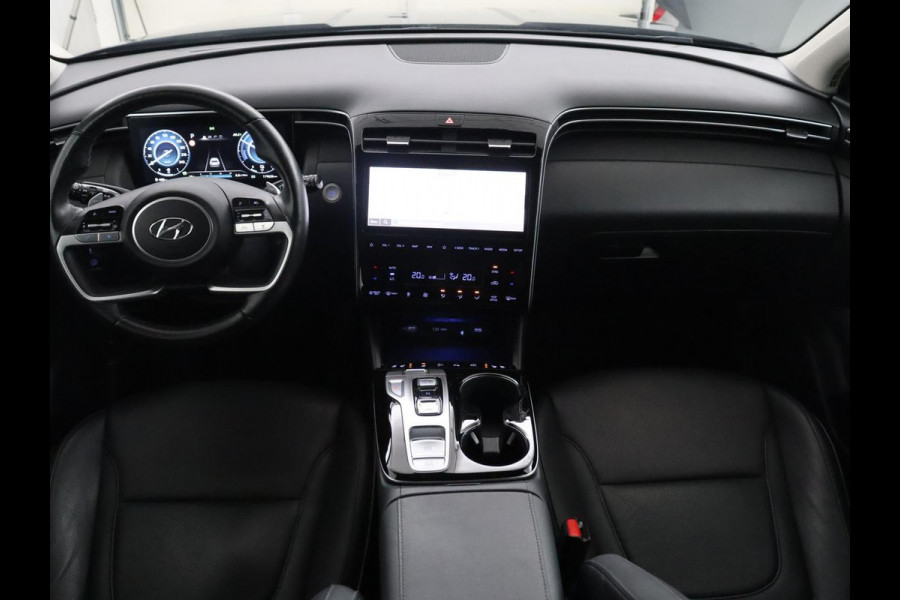 Hyundai Tucson 1.6 T-GDI HEV Premium | Leder | Stoelkoeling | Trekhaak | 360 camera | Adaptive cruise | Carplay | Krell Sound | Memory | Stuur/stoelverwarming |