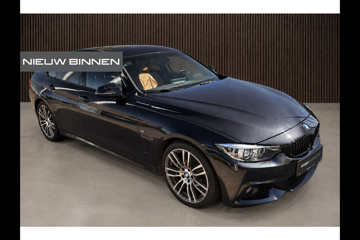 BMW 4 Serie Gran Coupé 418i High Executive M Sport | Stoelverwarming | Cruise Control | Parkeersensoren | LED | HIFI | Navigatie | DAB | Climate Control | Leer | Keyless |