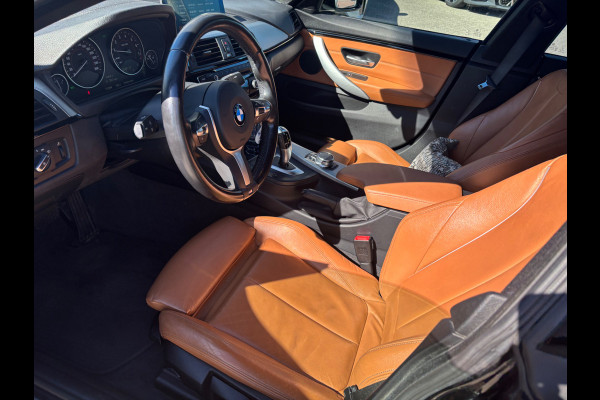 BMW 4 Serie Gran Coupé 418i High Executive M Sport | Stoelverwarming | Cruise Control | Parkeersensoren | LED | HIFI | Navigatie | DAB | Climate Control | Leer | Keyless |