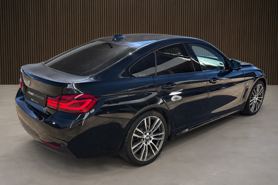 BMW 4 Serie Gran Coupé 418i High Executive M Sport | Stoelverwarming | Cruise Control | Parkeersensoren | LED | HIFI | Navigatie | DAB | Climate Control | Leer | Keyless |