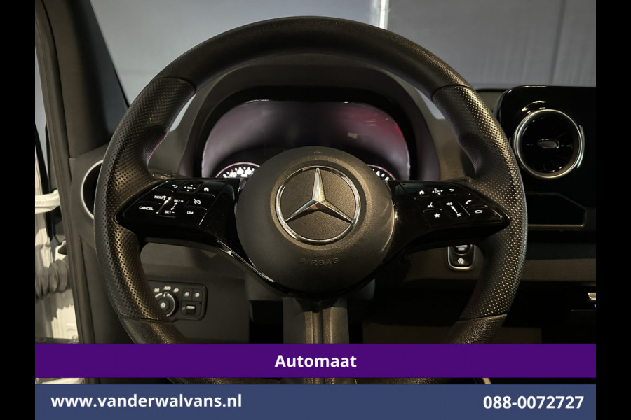 Mercedes-Benz Sprinter 317 CDI 170pk 9G-Tronic Automaat L2H2 Euro6 Airco | Camera | Navigatie | LED | Cruisecontrol | Stoelverwarming Chauffeursstoel, Parkeersensoren, Bijrijdersbank