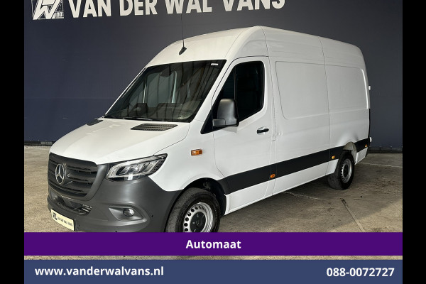 Mercedes-Benz Sprinter 317 CDI 170pk 9G-Tronic Automaat L2H2 Euro6 Airco | Camera | Navigatie | LED | Cruisecontrol | Stoelverwarming Chauffeursstoel, Parkeersensoren, Bijrijdersbank