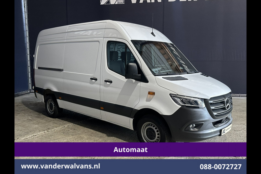 Mercedes-Benz Sprinter 317 CDI 170pk 9G-Tronic Automaat L2H2 Euro6 Airco | Camera | Navigatie | LED | Cruisecontrol | Stoelverwarming Chauffeursstoel, Parkeersensoren, Bijrijdersbank