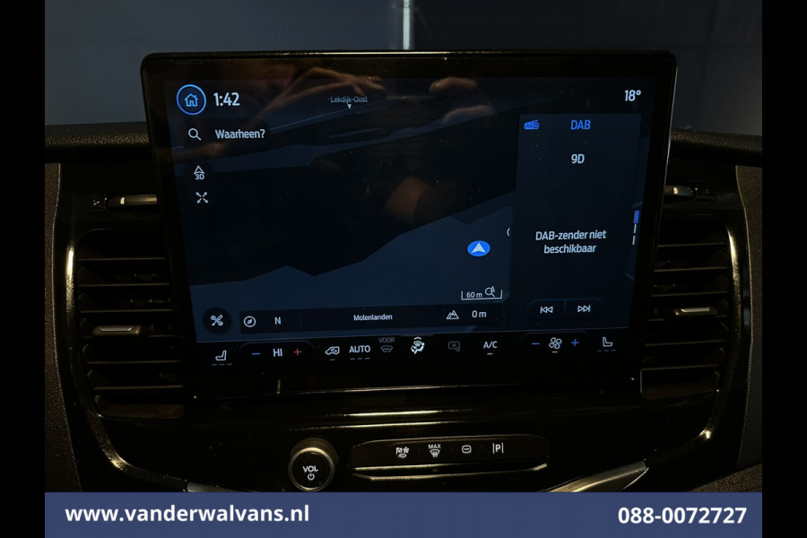 Ford Transit 2.0 TDCI 130pk L3H2 Euro6 Airco | Camera | Navigatie | Cruisecontrol | Stoelverwaming Verwarmde voorruit, Elektrisch verstelbare bestuurdersstoel, Parkeersensoren, Bijrijdersbank