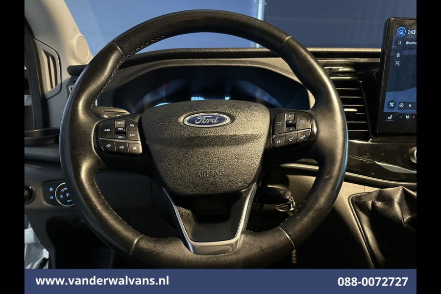 Ford Transit 2.0 TDCI 130pk L3H2 Euro6 Airco | Camera | Navigatie | Cruisecontrol | Stoelverwaming Verwarmde voorruit, Elektrisch verstelbare bestuurdersstoel, Parkeersensoren, Bijrijdersbank