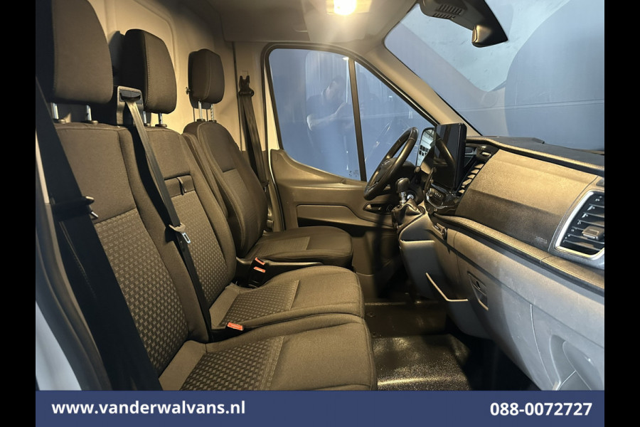 Ford Transit 2.0 TDCI 130pk L3H2 Euro6 Airco | Camera | Navigatie | Cruisecontrol | Stoelverwaming Verwarmde voorruit, Elektrisch verstelbare bestuurdersstoel, Parkeersensoren, Bijrijdersbank