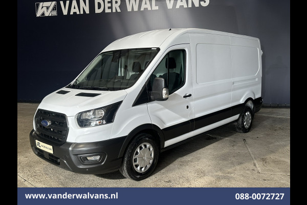 Ford Transit 2.0 TDCI 130pk L3H2 Euro6 Airco | Camera | Navigatie | Cruisecontrol | Stoelverwaming Verwarmde voorruit, Elektrisch verstelbare bestuurdersstoel, Parkeersensoren, Bijrijdersbank