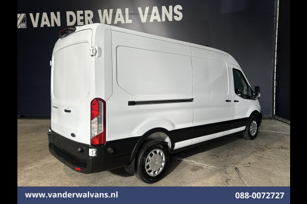 Ford Transit 2.0 TDCI 130pk L3H2 Euro6 Airco | Camera | Navigatie | Cruisecontrol | Stoelverwaming Verwarmde voorruit, Elektrisch verstelbare bestuurdersstoel, Parkeersensoren, Bijrijdersbank