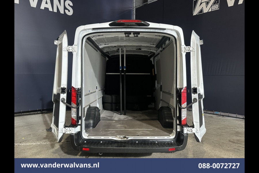 Ford Transit 2.0 TDCI 130pk L3H2 Euro6 Airco | Camera | Navigatie | Cruisecontrol | Stoelverwaming Verwarmde voorruit, Elektrisch verstelbare bestuurdersstoel, Parkeersensoren, Bijrijdersbank