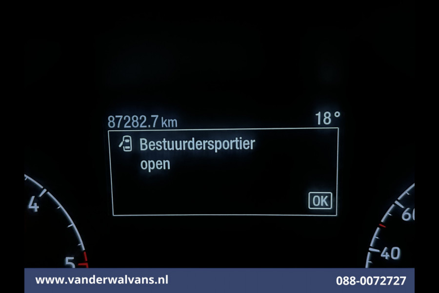 Ford Transit 2.0 TDCI 130pk L3H2 Euro6 Airco | Camera | Navigatie | Cruisecontrol | Stoelverwaming Verwarmde voorruit, Elektrisch verstelbare bestuurdersstoel, Parkeersensoren, Bijrijdersbank