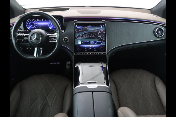 Mercedes-Benz EQE SUV 350 4Matic AMG Line 91 kWh | SOH 97.1% | Panoramadak | Trekhaak | Head up | 360 camera | Adaptive cruise | Stoelkoeling | Memory |