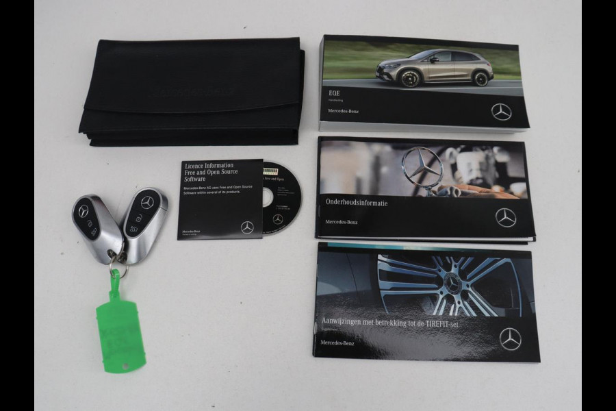 Mercedes-Benz EQE SUV 350 4Matic AMG Line 91 kWh | SOH 97.1% | Panoramadak | Trekhaak | Head up | 360 camera | Adaptive cruise | Stoelkoeling | Memory |
