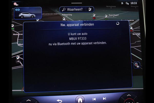 Mercedes-Benz EQE SUV 350 4Matic AMG Line 91 kWh | SOH 97.1% | Panoramadak | Trekhaak | Head up | 360 camera | Adaptive cruise | Stoelkoeling | Memory |
