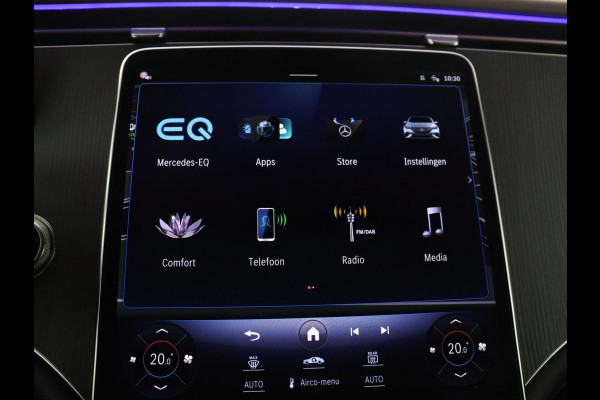 Mercedes-Benz EQE SUV 350 4Matic AMG Line 91 kWh | SOH 97.1% | Panoramadak | Trekhaak | Head up | 360 camera | Adaptive cruise | Stoelkoeling | Memory |