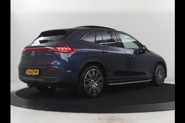 Mercedes-Benz EQE SUV 350 4Matic AMG Line 91 kWh | SOH 97.1% | Panoramadak | Trekhaak | Head up | 360 camera | Adaptive cruise | Stoelkoeling | Memory |