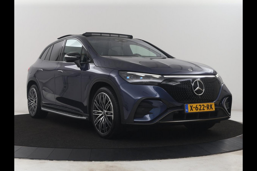 Mercedes-Benz EQE SUV 350 4Matic AMG Line 91 kWh | SOH 97.1% | Panoramadak | Trekhaak | Head up | 360 camera | Adaptive cruise | Stoelkoeling | Memory |