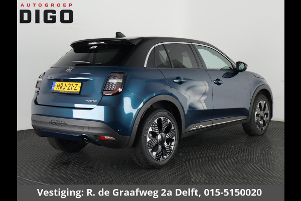 Fiat 600 1.2 Hybrid La Prima Bicolore | Garantie tot 05-2035!* | Apple Carplay & AndroidAUTO | Dodehoek detectie | Parkeersensoren
