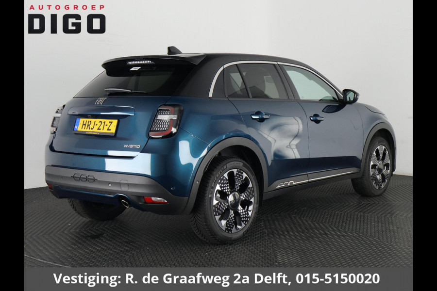 Fiat 600 1.2 Hybrid La Prima Bicolore | Garantie tot 05-2035!* | Apple Carplay & AndroidAUTO | Dodehoek detectie | Parkeersensoren
