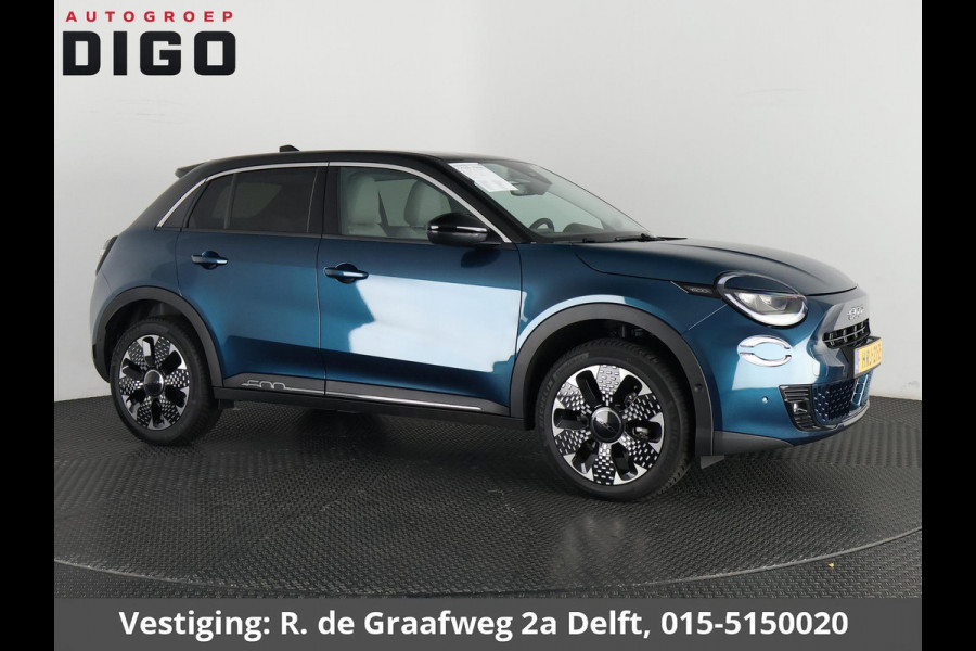 Fiat 600 1.2 Hybrid La Prima Bicolore | Garantie tot 05-2035!* | Apple Carplay & AndroidAUTO | Dodehoek detectie | Parkeersensoren
