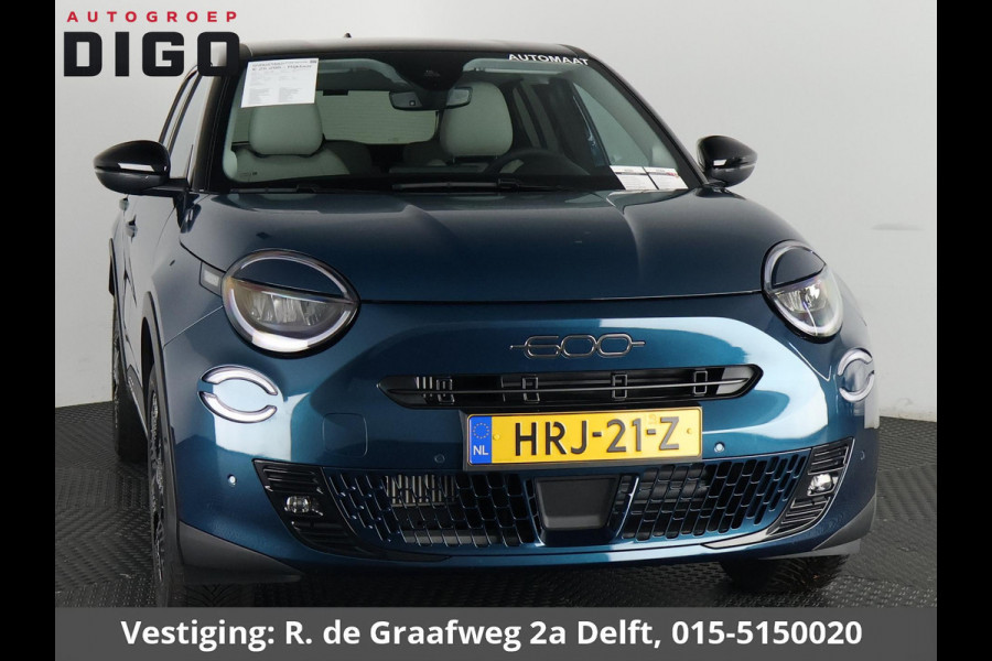 Fiat 600 1.2 Hybrid La Prima Bicolore | Garantie tot 05-2035!* | Apple Carplay & AndroidAUTO | Dodehoek detectie | Parkeersensoren
