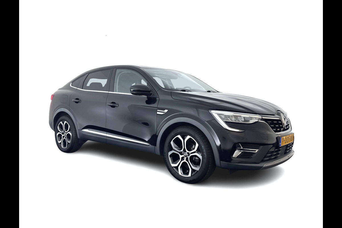 Renault Arkana 1.6 E-Tech Hybrid 145 Intens (INCL-BTW) *AUT | LEATHER-MICROFIBRE | FULL-LED | DIGI-COCKPIT | LANE-ASSIST | BLIND-SPOT | NAVI-FULLMAP | AMBIENT-LIGHT | CAMERA | KEYLESS | DAB+ | COMFORT-SEATS | PRVACY-GLASS | 18''ALU*