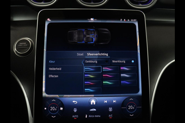 Mercedes-Benz C-Klasse 300 E Estate Avantgarde | SOH 97.6% | 360 camera | Adaptive cruise | Memory | Stoelverwarming | Sfeerverlichting | Carplay | Full LED |