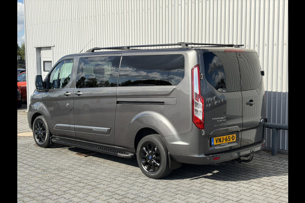 Ford Transit Custom 320 2.0 TDCI L2H1*PLATINUM*DC*2X SCHUIF*HAAK*VOL!*