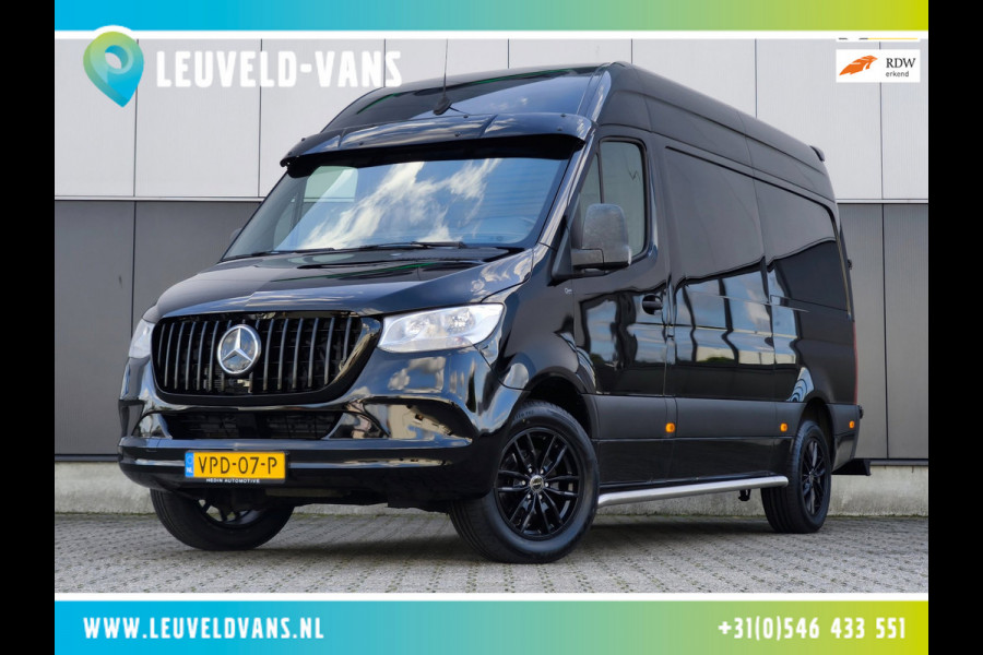 Mercedes-Benz Sprinter 316 RWD AUTOMAAT CRUISE CLIMA 2800KG TREKHAAK CAMERA STOELVERWARMING L2H2 BLACK EDITION