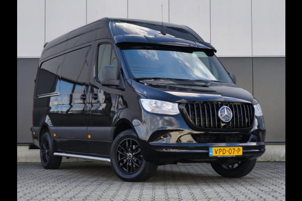 Mercedes-Benz Sprinter 316 RWD AUTOMAAT CRUISE CLIMA 2800KG TREKHAAK CAMERA STOELVERWARMING L2H2 BLACK EDITION