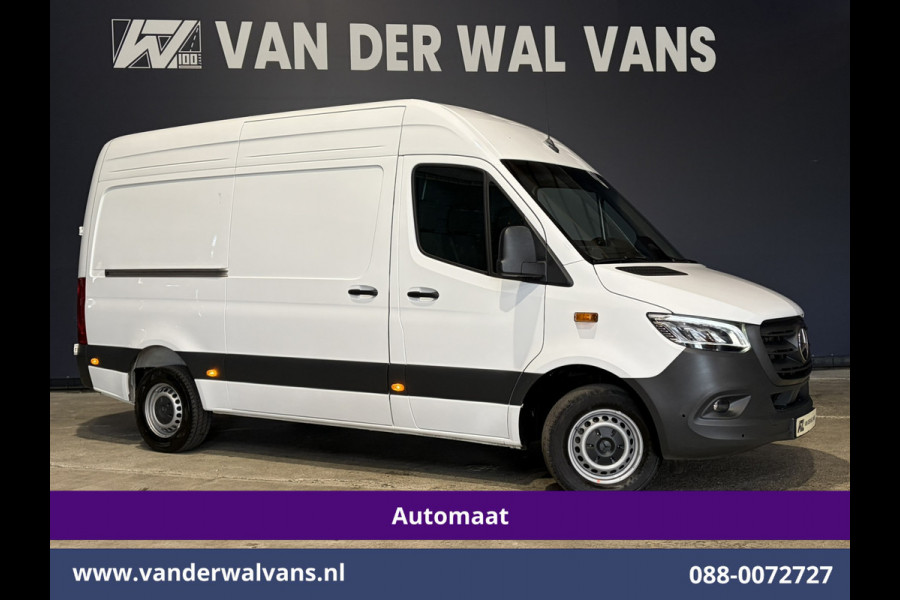 Mercedes-Benz Sprinter 317 CDI 170pk 9G-Tronic Automaat L2H2 Euro6 Airco | Camera | Navigatie | LED | Cruisecontrol | Stoelverwarming Chauffeursstoel, Parkeersensoren, Bijrijdersbank