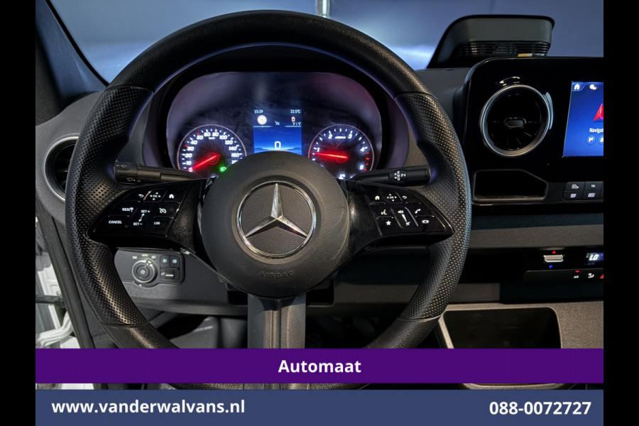 Mercedes-Benz Sprinter 317 CDI 170pk 9G-Tronic Automaat L2H2 Euro6 Airco | Camera | Navigatie | LED | Cruisecontrol | Stoelverwarming Chauffeursstoel, Parkeersensoren, Bijrijdersbank