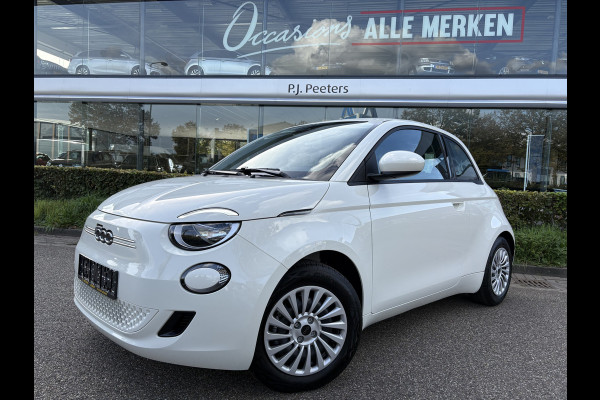 Fiat 500 Icon 42 kWh Airco - Apple carplay - Bluetooth - Cruise control - Keyless start - Navigatie - Licht metalen velgen 16 inch - Draadloze telefoonoplader - Elektrische ramen voor - Led verlichting - Stuur multifunctioneel - Stuur leder - Centrale vergrendeling met afstandsbediening
