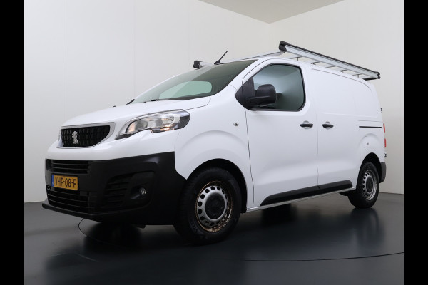 Peugeot Expert 2.0HDI 123PK Imperiaal 3-Persoons Trekhaak Airco Apple Carplay Android Auto Navi* Bluetooth Pdc Cruise Control Regen-Lichtsensor Schuifdeur Betonplex Vloer Wandbetimmering 2.500KG Trekgewicht 1e Eigenaar Originele Nederlandse Auto