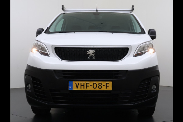 Peugeot Expert 2.0HDI 123PK Imperiaal 3-Persoons Trekhaak Airco Apple Carplay Android Auto Navi* Bluetooth Pdc Cruise Control Regen-Lichtsensor Schuifdeur Betonplex Vloer Wandbetimmering 2.500KG Trekgewicht 1e Eigenaar Originele Nederlandse Auto