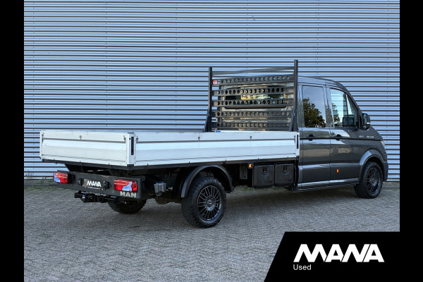 MAN TGE 35 2.0 3.180 L4 4x4 DC Open Laadbak LED Automaat Airco Cruise ACC