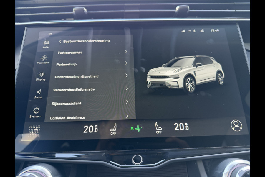 Lynk & Co 01 262pk PHEV (Elektrisch Schuifdak - Infinity Sound - 360gr Camera - Stoelverwarming - Elektrische Klep - Adaptieve Cruise Control
